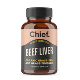 Organic Beef Liver Energy Boost (120 Capsules)